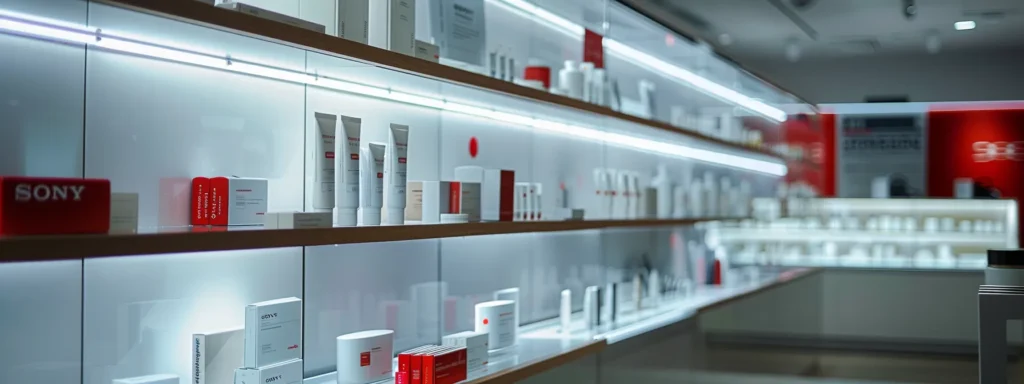 a sleek, modern office space showcases a well-organized display of hhc product packaging, emphasizing lab test certificates and transparent labels to convey safety and trustworthiness in a compelling light.